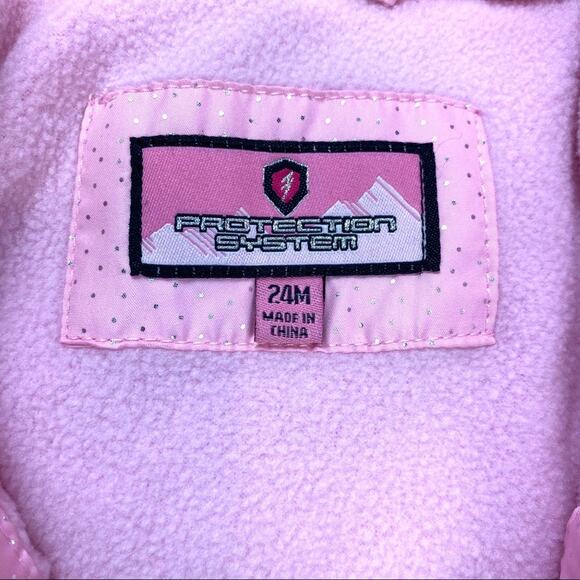 Protection Systems Pink Puffer Winter Jacket 24M - Picture 4 of 6